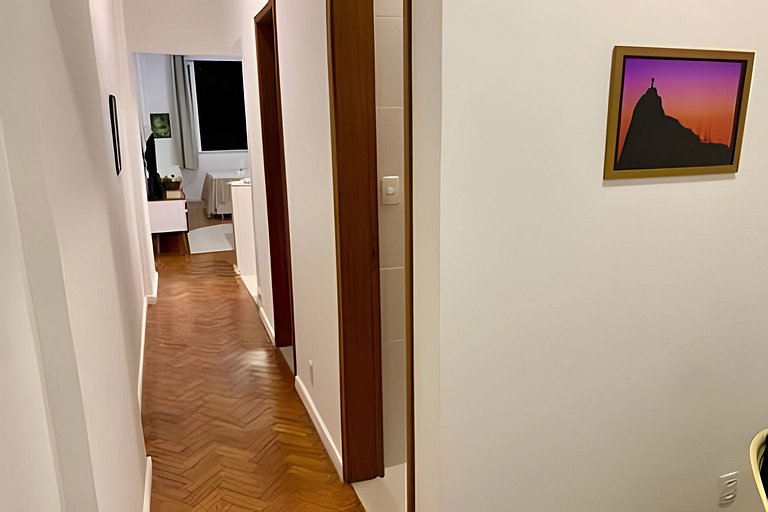 Loft Inteiro Copacabana Decorado 2 quadras da praia