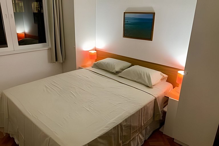 Loft Inteiro Copacabana Decorado 2 quadras da praia