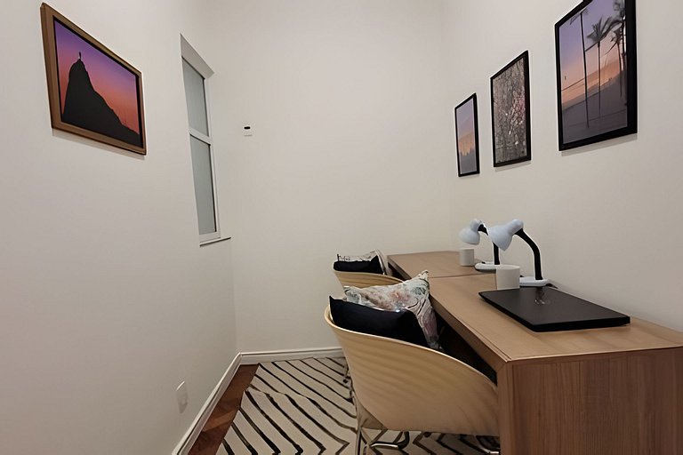 Loft Inteiro Copacabana Decorado 2 quadras da praia