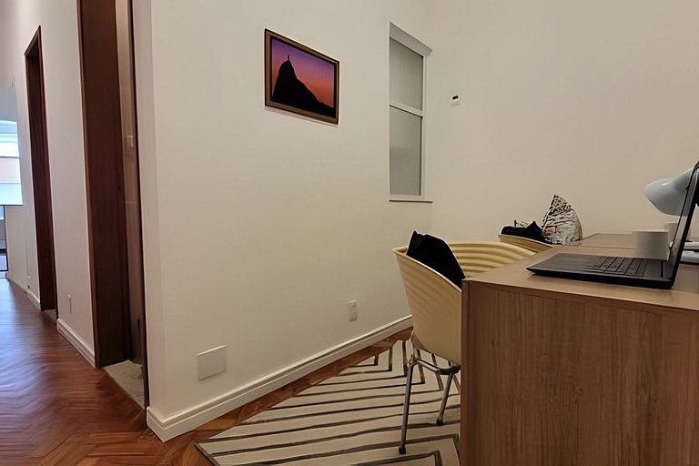 Loft Inteiro Copacabana Decorado 2 quadras da praia