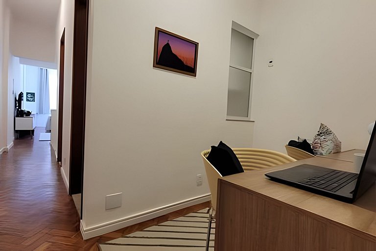 Loft Inteiro Copacabana Decorado 2 quadras da praia