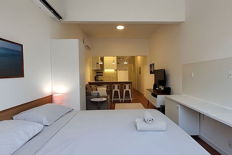 Loft Inteiro Copacabana Decorado 2 quadras da praia